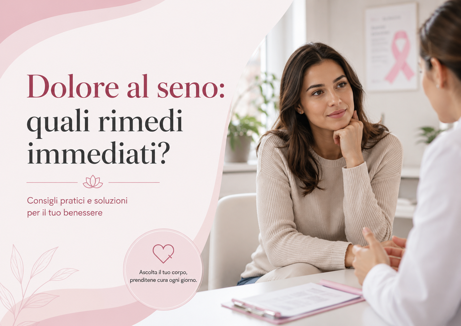 Dolore al seno rimedi immediati- Prof. Massimo Vergine- Chirurgo senologo Policlinico Umberto I di Roma