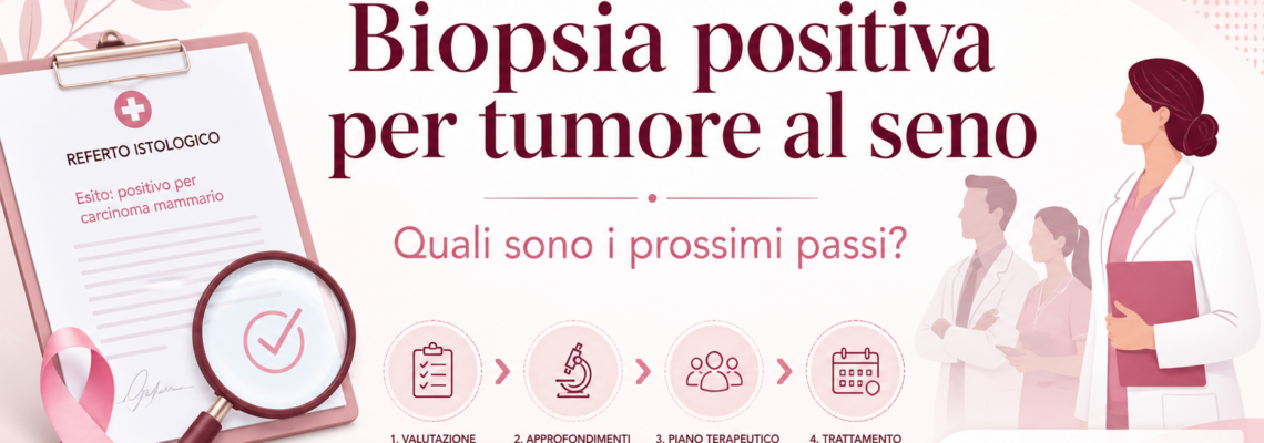 Biopsia positiva per tumore al seno- prof. Massimo Vergine - Miglior Senologo a Roma Policlinico Umberto I