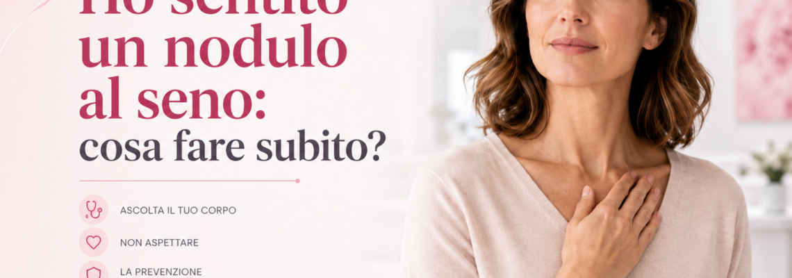 Ho sentito un nodulo al seno- Prof. Massimo Vergine-chirurgo senologo Policlinico Umberto I- Mater Dei- Villa Margherita